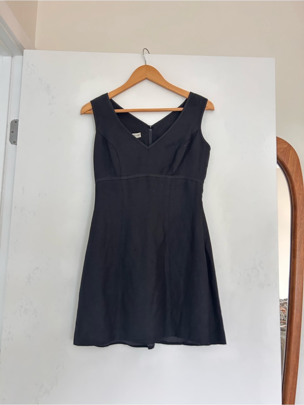 Vintage bebe San Francisco Made in USA Little Black Dress Size 6 Y2K